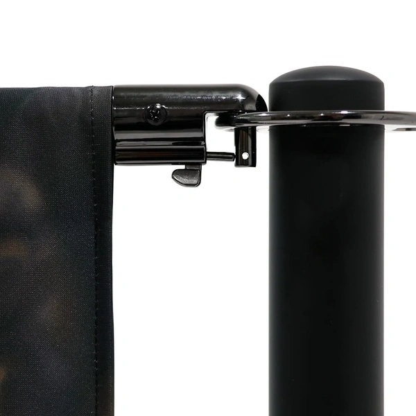 Cafe-Barrier Economy Detail Collar-Clip With Double-Sided Graphic